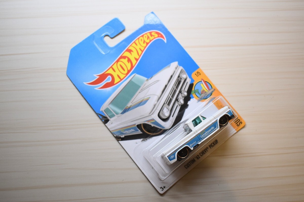 【新品未開封】ホットウィール カスタム 62 シェビー ピックアップ hot wheels custom chevy pickup拍卖