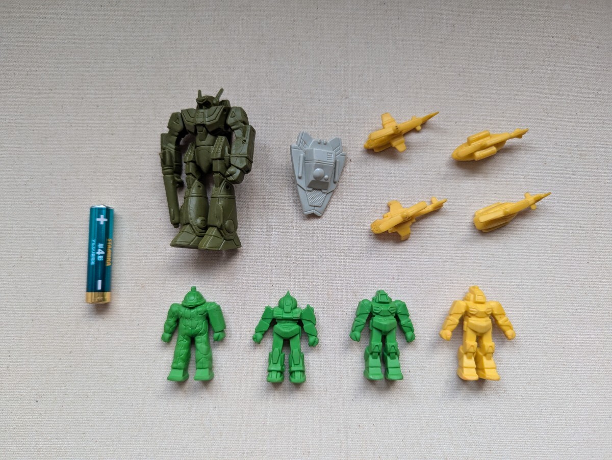 超時空要塞マクロス 消しゴム ジャンク品まとめて拍卖