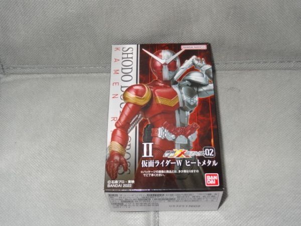 ★新品★掌動-XX 仮面ライダー02 「Ⅱ 仮面ライダーW ヒートメタル」SHODO-XX拍卖