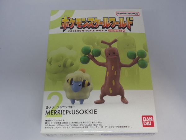 ★新品★ポケモンスケールワールド ジョウト地方2 「②メリープ&ウソッキー」拍卖