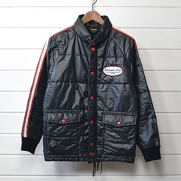 WAREHOUSE ウエアハウス 中綿 レーシング ジャケット ブラック M ダブルワークス|25f3051拍卖