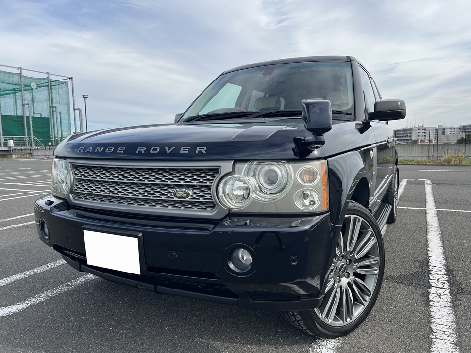 冬支度!! 球数激減中3rdレンジ ジャガーエンジン4.4V8!! レンジロ-バ-ヴォ-グ絶好調!! 社外ナビ&地デジ&後席モニタ-&22AW!! 予備検付売切!!拍卖