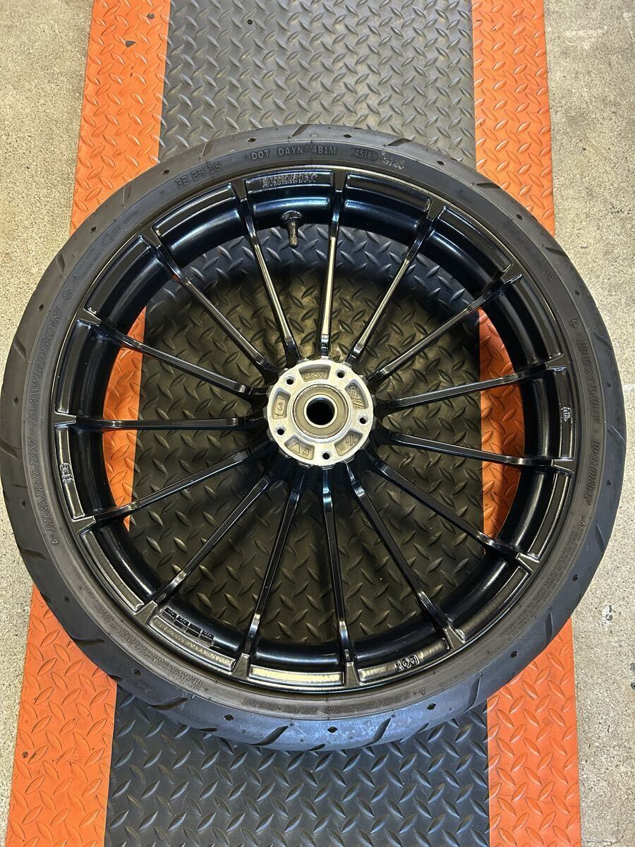 HARLEY DAVIDSON Fタイヤ カスタムフェンダー ステー セット拍卖