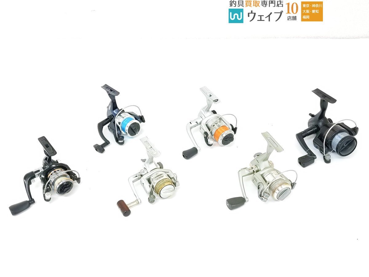 シマノ ナビXT 500・プロマリン トレンドスピン2 TRS10・ピナクル デッドボルト 他 計6点 スピニングリール セット拍卖