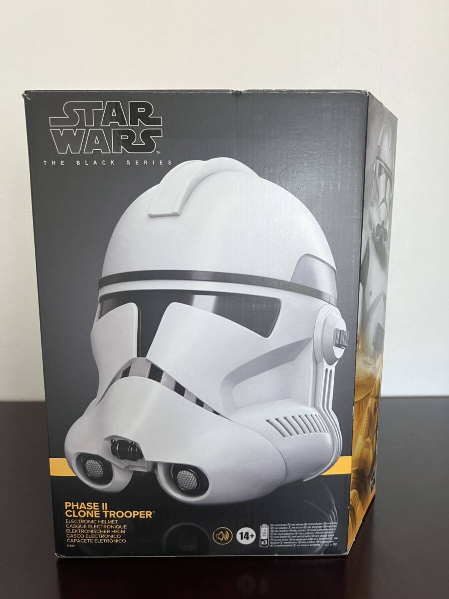 Star Wars クローントルーパー ヘルメット PHASE Ⅱ CLONE TROOPER HASBRO BLACK SERIES 1/1 SCALE REPLICA拍卖