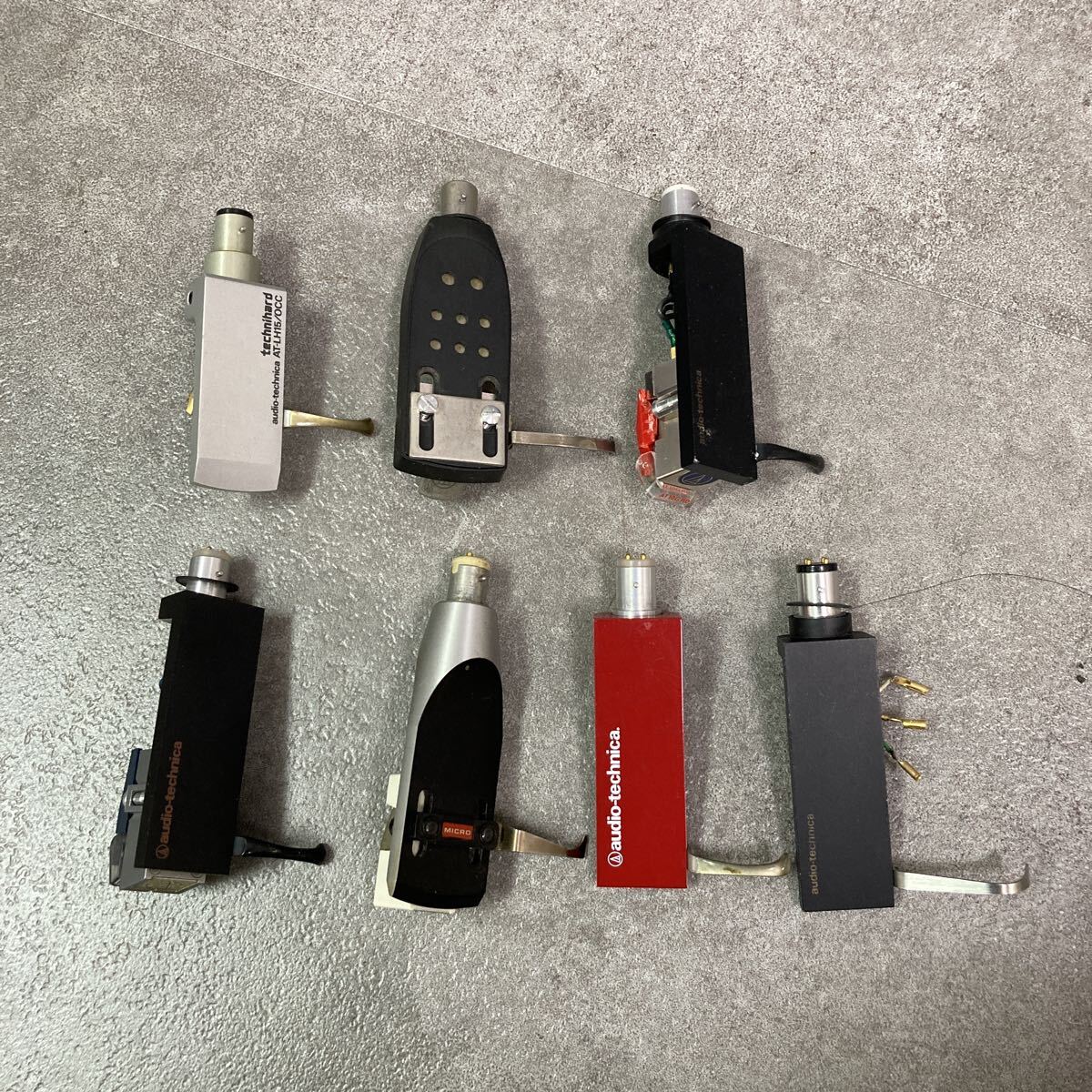 カートリッジ ヘッドシェル audio-technica オーディオテクニカ AT10G RD technihard AT-LH15/OCC AT15Ea まとめ7点 現状品拍卖