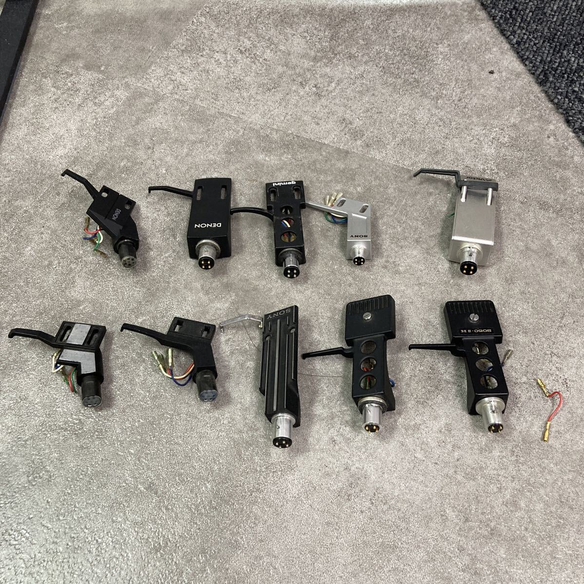 ヘッドシェル DENON SONY ソニー Victor ビクター 205C-ⅡH まとめ10点 現状品 Technics拍卖