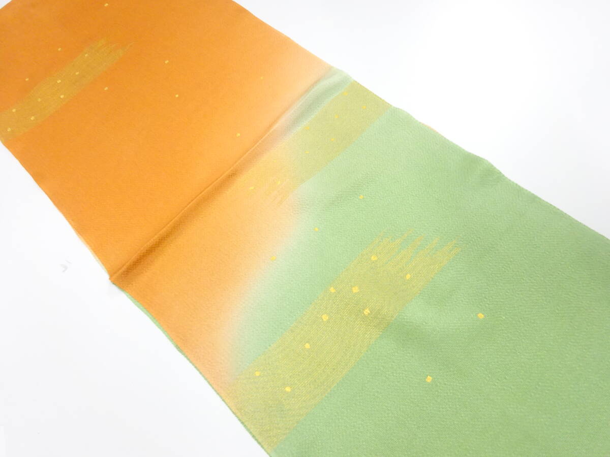 【1円スタート】 上質 未使用品 正絹 丹後ちりめん 帯揚げ (AAAH1K3F-009)拍卖