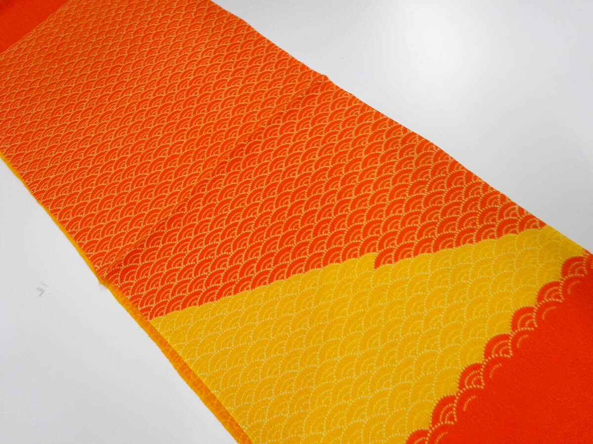 【1円スタート】 上質 未使用品 正絹 丹後ちりめん 帯揚げ (AAAH1K3F-042)拍卖