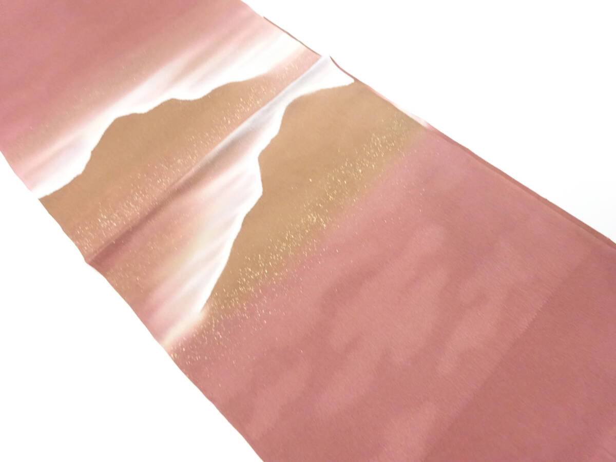 【1円スタート】 上質 未使用品 正絹 帯揚げ (AAAI1K3F-008)拍卖