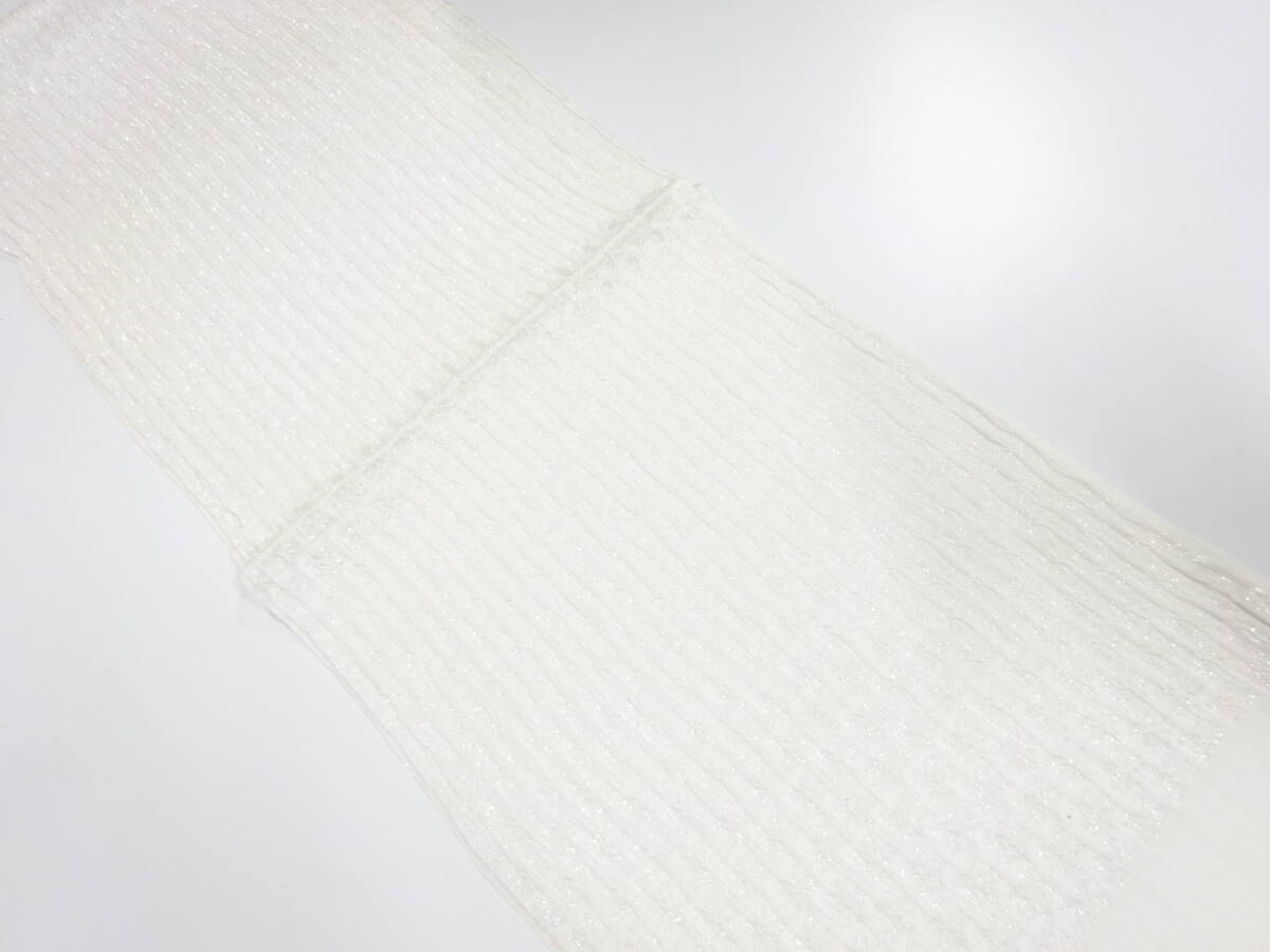 【1円スタート】 上質 未使用品 正絹 丹後ちりめん 帯揚げ (AABJ1K3F-005)拍卖