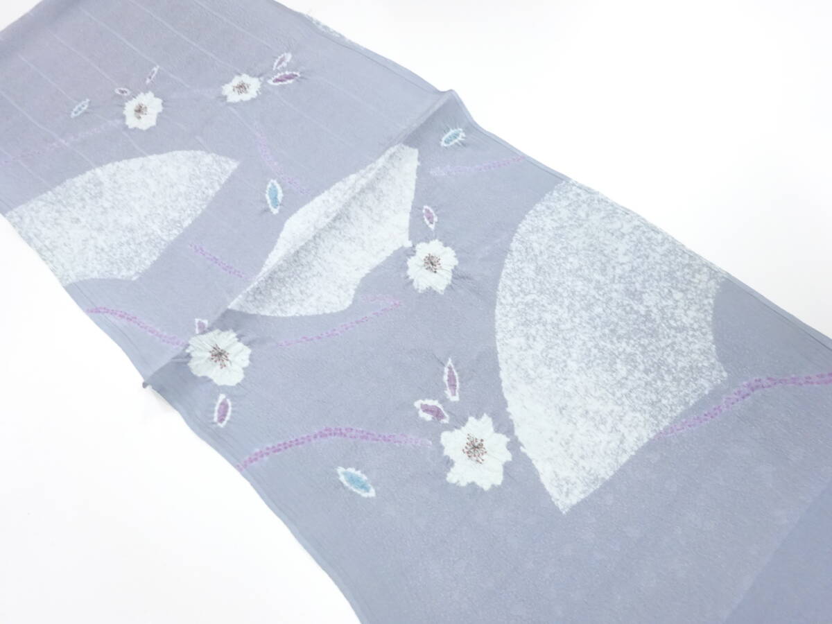 【1円スタート】 上質 未使用品 正絹 絞り 帯揚げ (AABA1K3F-010)拍卖