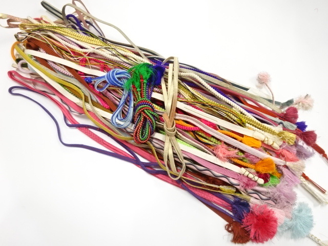 正絹 手組帯締め まとめ売り (AAAB2K-012)拍卖