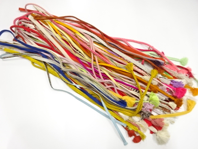 正絹 手組帯締め まとめ売り (AAAB2K-018)拍卖