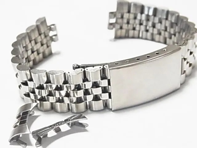 5連ジュビリー 巻き込み駒 レトロ3つ折りバックル 17mm 51JUBI80拍卖