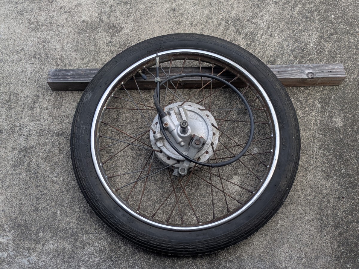 c50 スーパーカブ フロントホイール&フロントブレーキ拍卖