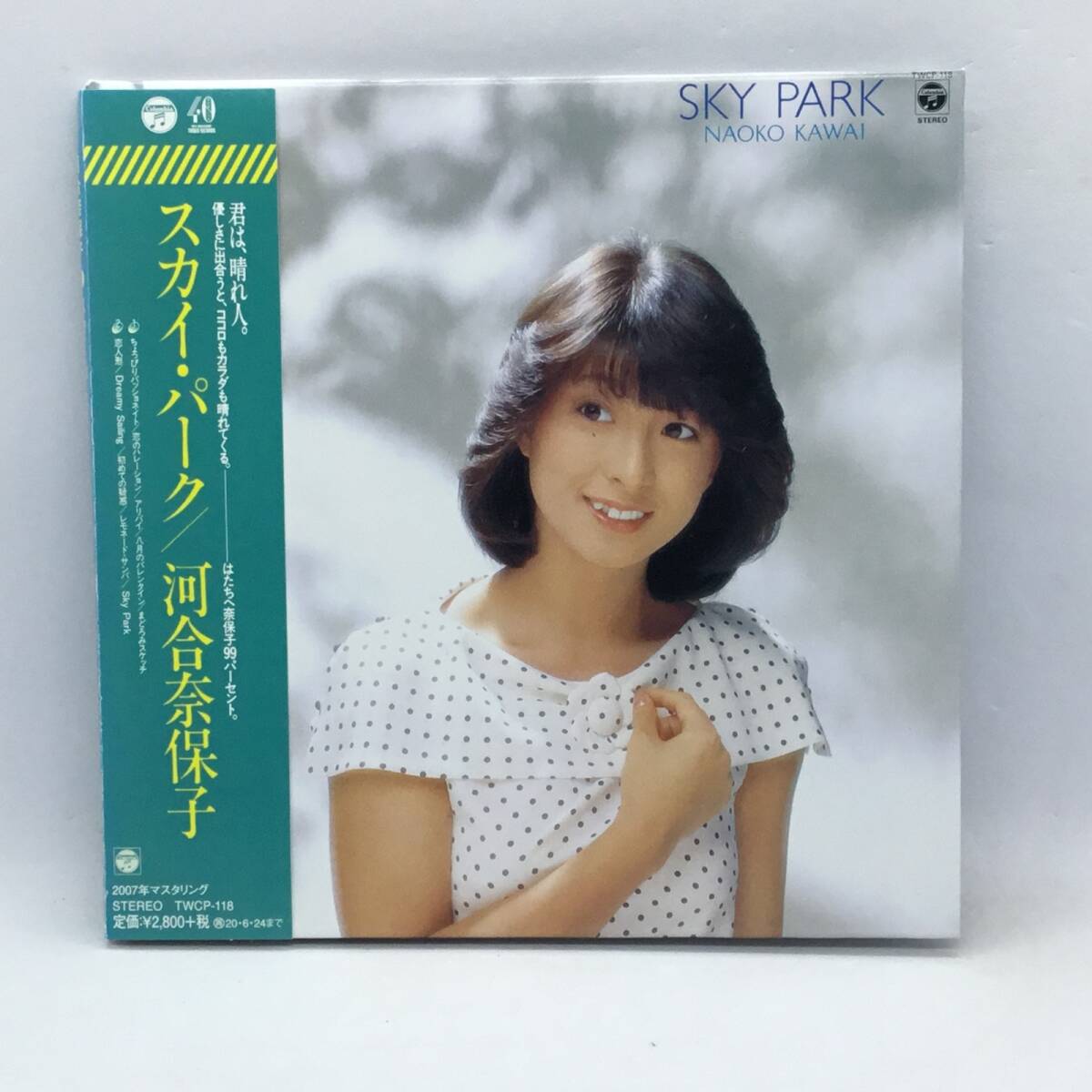 ●河合奈保子 / スカイ・パーク (CD) TWCP-118拍卖