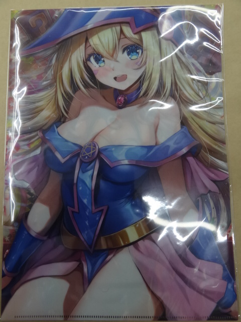 C104/星夢亭(星遥ゆめ)A4クリアファイル 遊戯王ブラックマジシャンガール拍卖