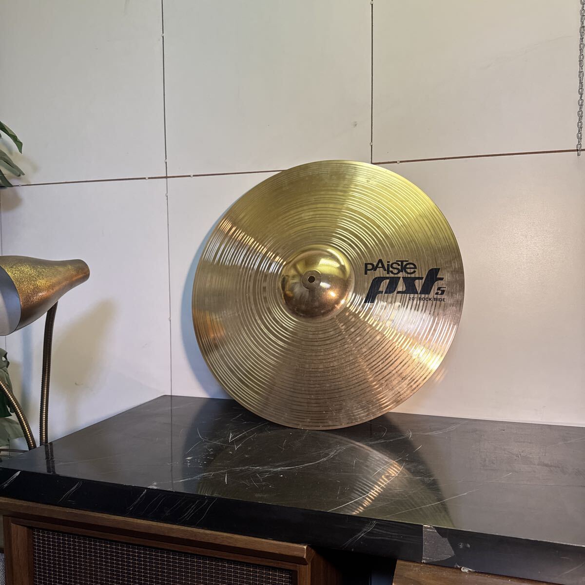 PAISTE パイステ シンバル PST-5 20”ROCK RIDE ロックライドシンバル 20インチ 中古美品 used cymbal拍卖