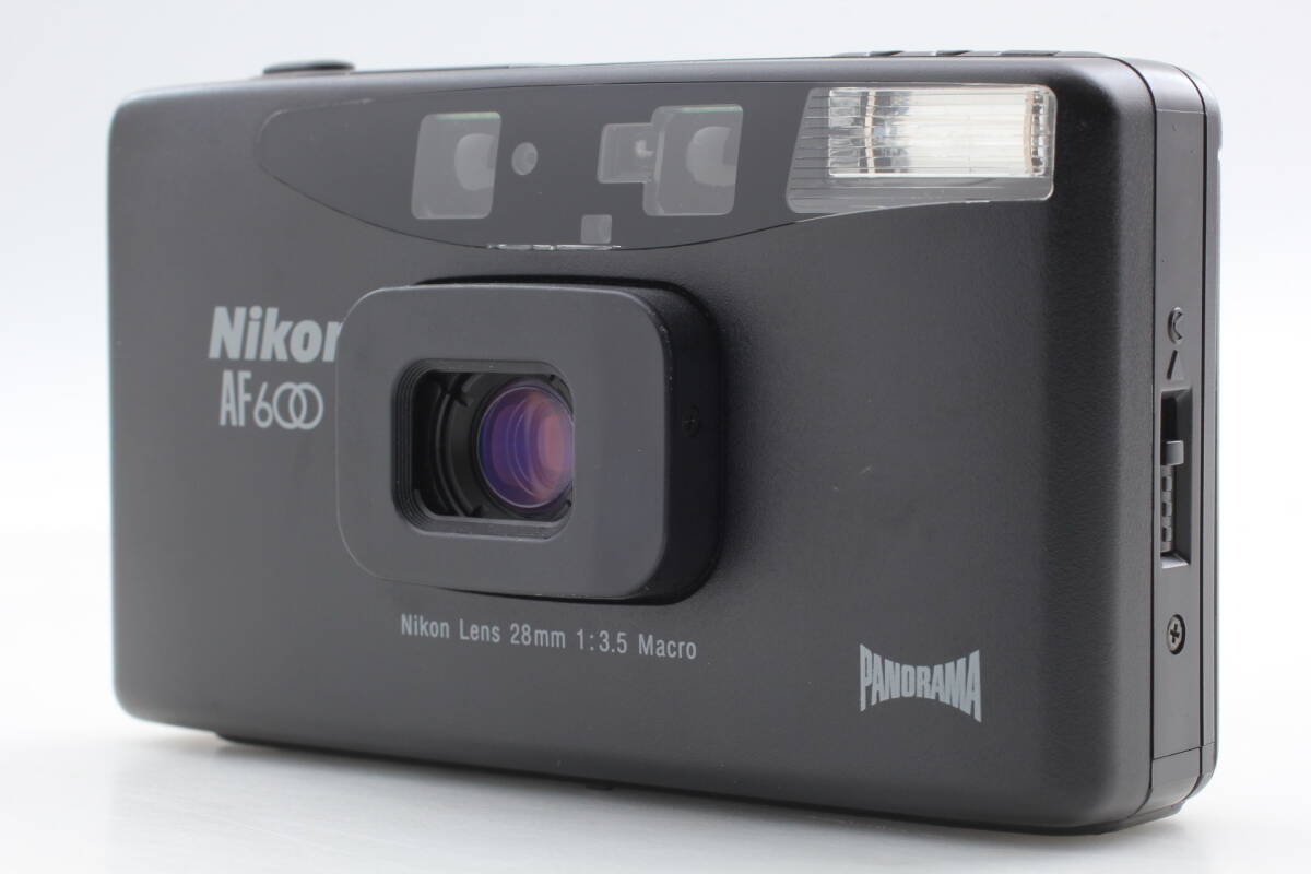 ニコン Nikon AF600 ブラック 35mm コンパクト フィルムカメラ ボディ Compact Film Camera Body 1063拍卖