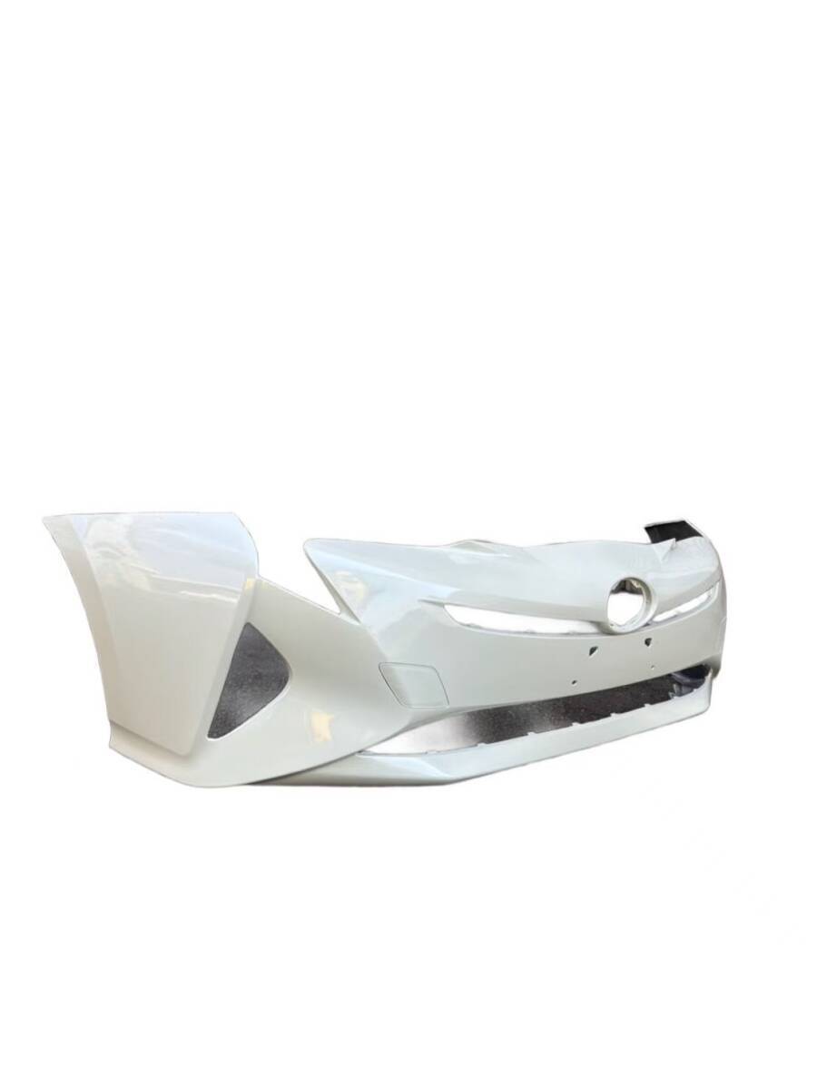 11月12日発送【P50-11-070】50系プリウス 50プリウス 前期 ZVW50 フロントバンパー 純正互換タイプ ホワイトパール 社外品 トヨタ【070】拍卖