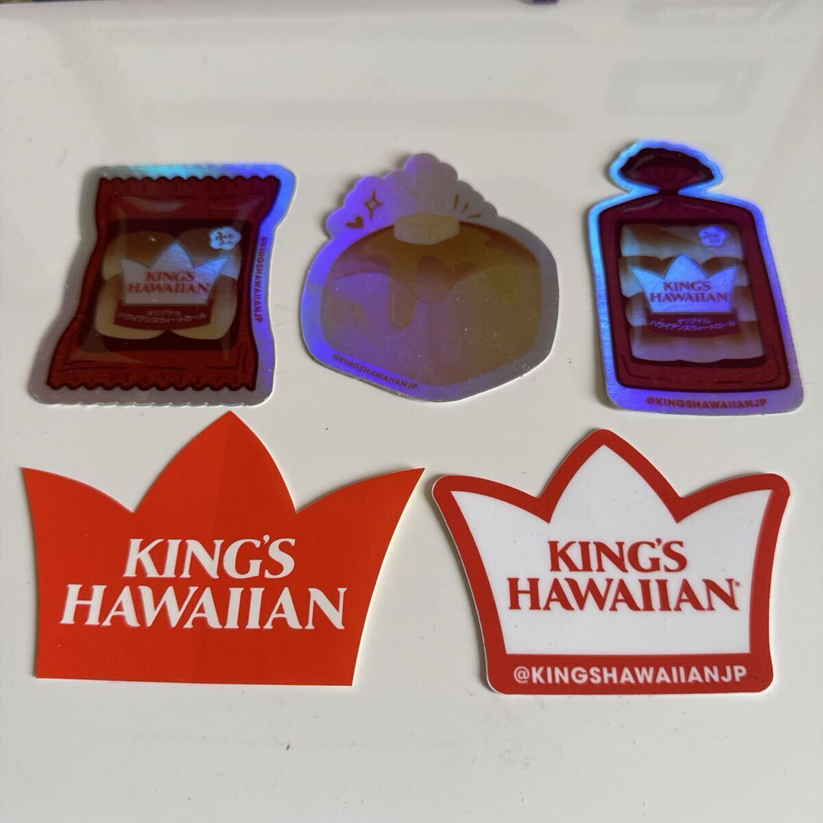 ステッカー★ハワイ★キングスハワイアン★5枚セット★ノベルティグッズ拍卖
