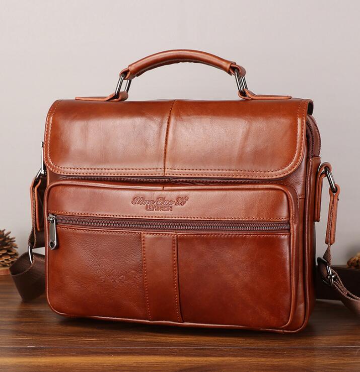 高品質高級 本革 ビジネスバッグ メンズ アップ ワンショルダーバッグ レザー カジュアル 通勤ipad対応 大容量お色選択可拍卖