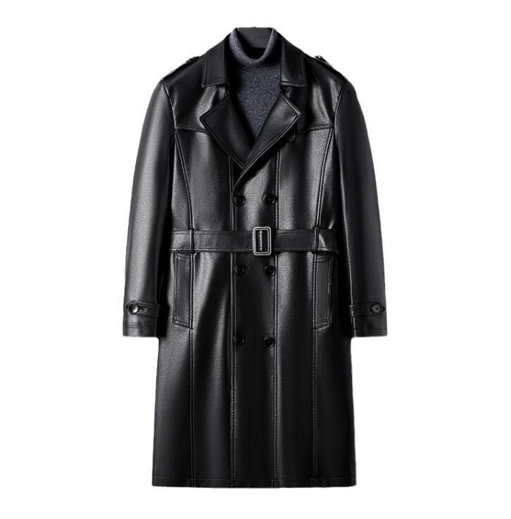 新入荷シープスキン革ジャケットラム革コート防寒コート皮ジャンブルゾンロングジャケット羊皮コート高級ラム 羊革 防風 保温 紳士服 通勤拍卖