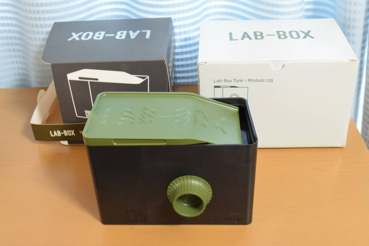 LAB-BOX本体(グリーンレアカラー・未使用)+追加クランク(ブラック)拍卖