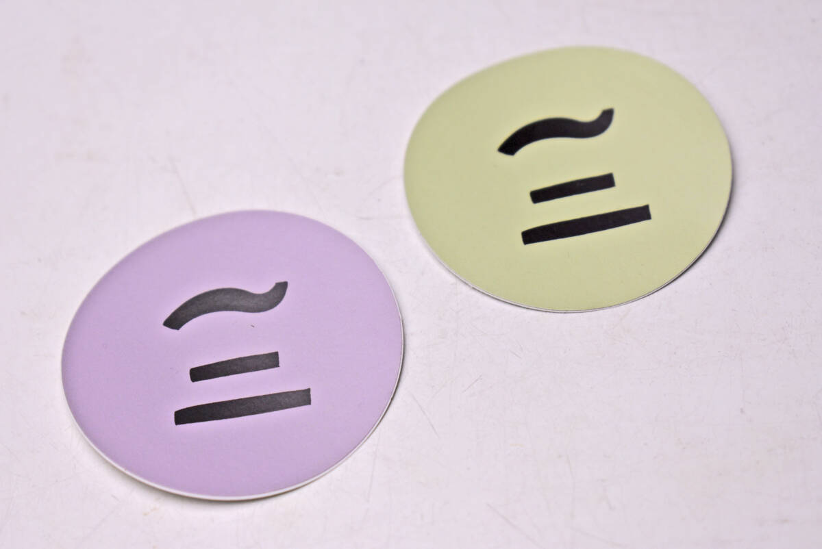 十二 ★ ステッカー ★ 一ニの洋品店 ★ シール ★ 2種 ★ じゅうにの洋品店 ★ JUUNI ★ 人気ブランド ★ 中古品 ★ 未使用 ★拍卖