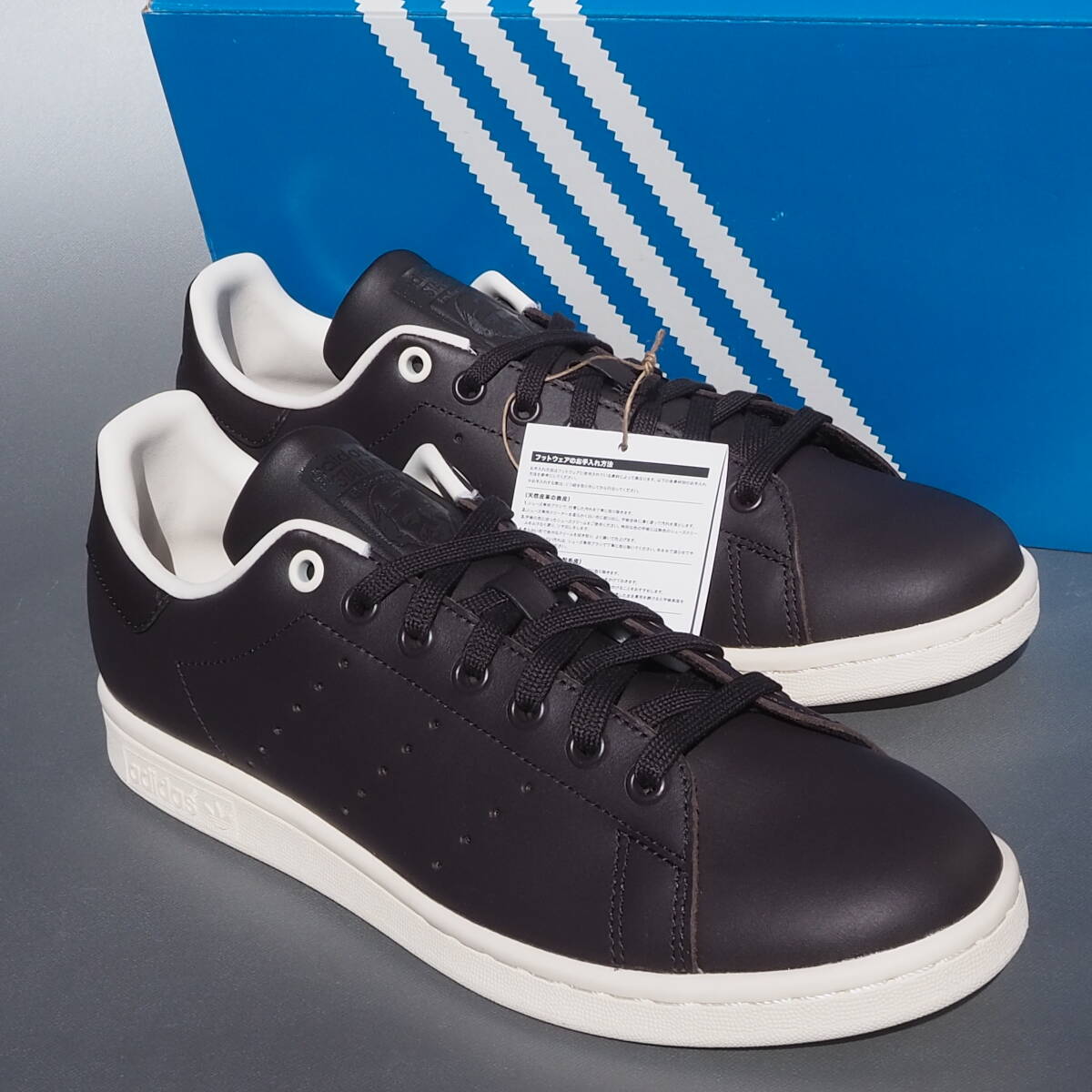 デッド!! US 10 / 28cm 新品!! 限定 23年製 adidas Originals STAN SMITH スタンスミス ブラウン 天然皮革 レザー拍卖