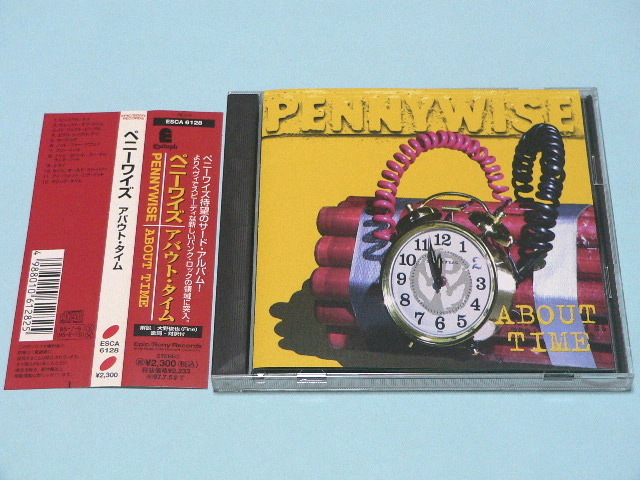 PENNYWISE / ABOUT TIME // CD ペニーワイズ拍卖