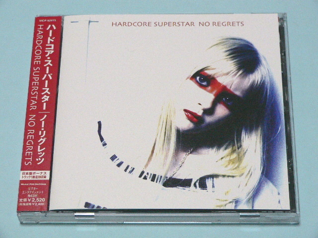 HARDCORE SUPERSTAR / NO REGRETS // CD ハードコア スーパースター拍卖
