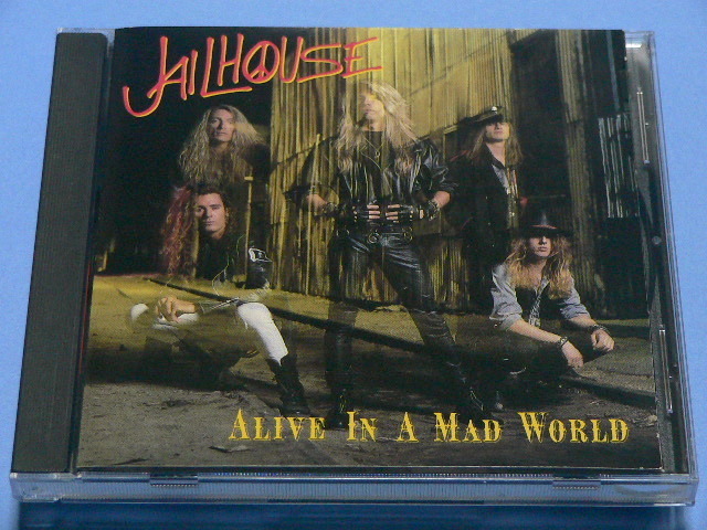 JAILHOUSE / ALIVE IN A MAD WORLD // CD Rough Cutt Autograph Neve拍卖