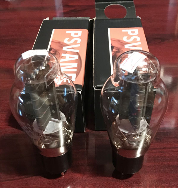 動作確認済み マッチドペア球 psvane プスバン 300B 2本 TV-7確認済 金メッキピン拍卖