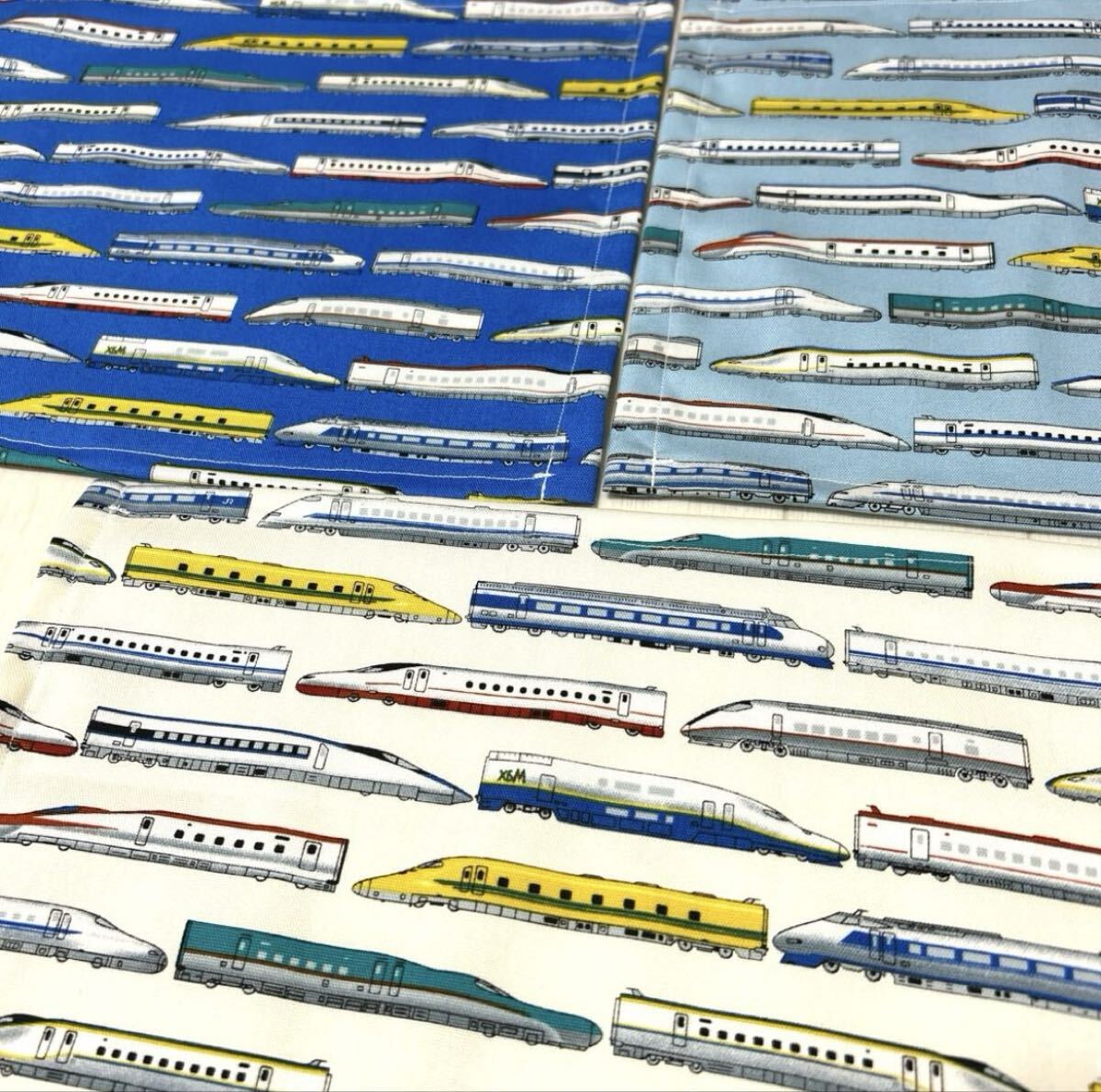 新幹線柄ランチョンマット 新幹線柄ランチョン ランチョンマット25×30拍卖