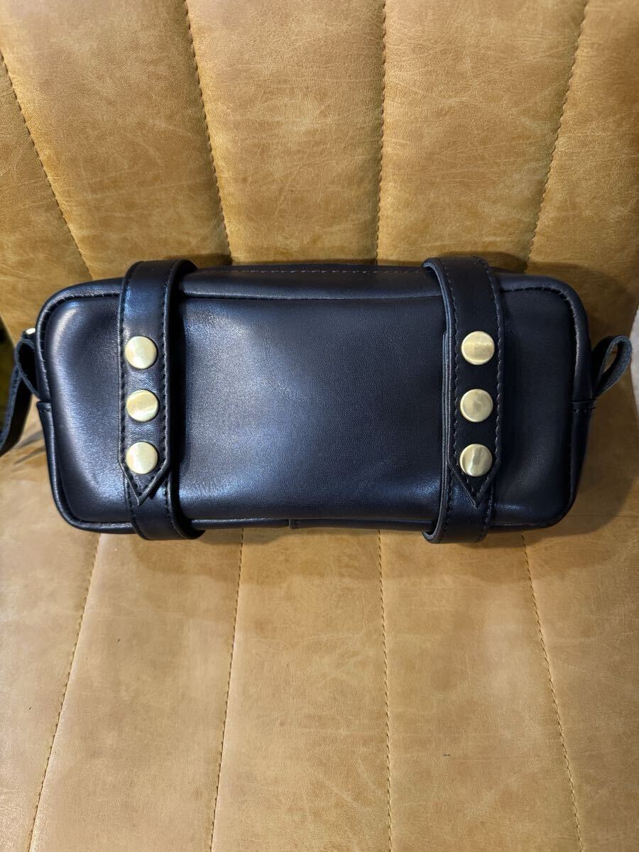 ◆カウハイド レザー 牛革 ツールバッグ シッシバー ナックル パン ショベル アイアン スポーツスター サイドバッグ ◆◆拍卖