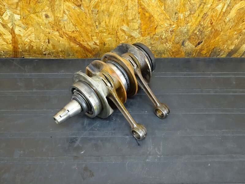 【251106】NSR250R◇ クランクシャフト コンロッド ※エンジンパーツ MC16E-1037190外し【検索:MC18 88拍卖