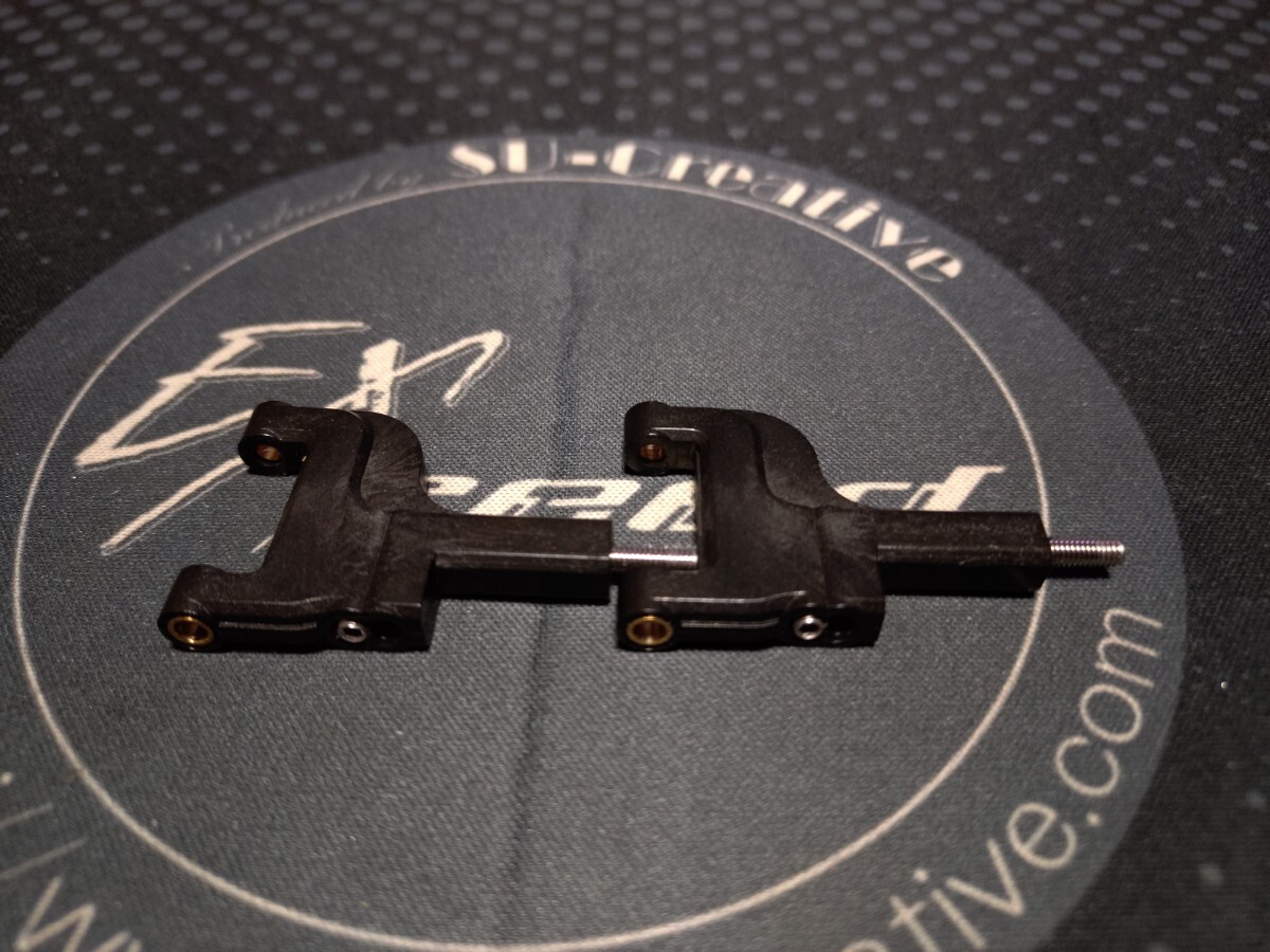 トップライン 真鍮スリーブ式広切角対応ASTフロントロアアーム ヨコモ系 検/RD/SD/ラップアップ/タミヤ拍卖