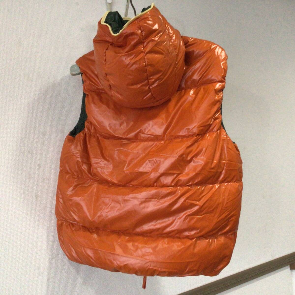 11155 DUVETICA デュベティカ ARISTEO アリステオ ダウンベスト ナイロン オレンジ 48サイズ 国内正規品拍卖