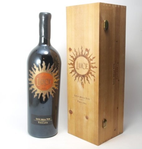 同梱不可★★ルーチェ・デッラ・ヴィーテ LUCE ルーチェ 2013年 ダブルマグナム 3000ml/14.5% 木箱付★AG12915拍卖