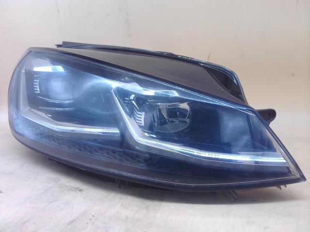 VW ゴルフ DBA-AUCPT 右 ヘッド ランプ ライト TSIハイライン テックエディション H7 5G2941082 5G2941114拍卖