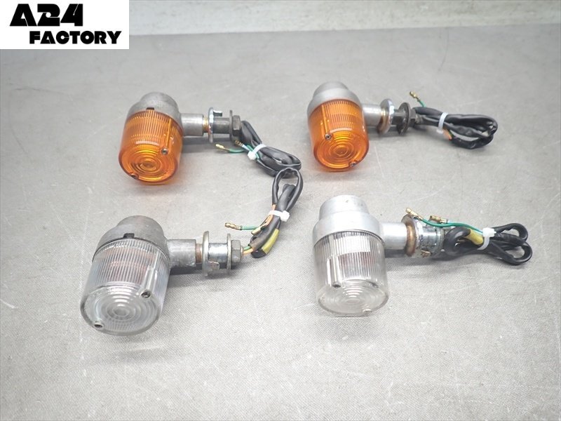 C1R7-1029 ホンダ GB250 クラブマン 初期型 ウインカー 4点セット♪ 【MC10-103*** E型】拍卖