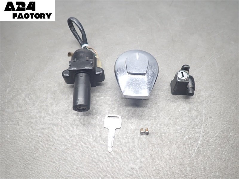 C1R7-1029 ホンダ GB250 クラブマン 初期型 キーセット メイン ホルダー キャップ 実動車取外し品 【MC10-103*** E型】拍卖