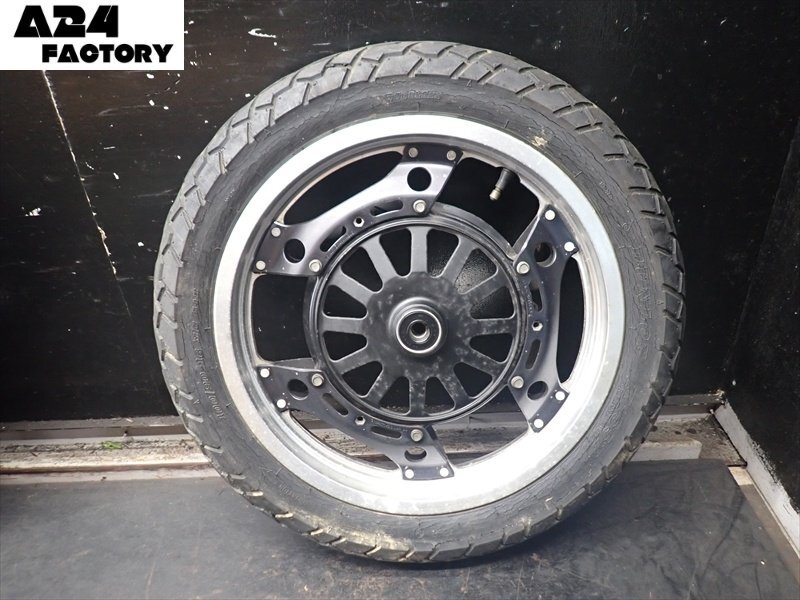 C1R7-1029 ホンダ VT250F インテグラ フロントホイール タイヤ 【MC08-111~ 動画有】拍卖