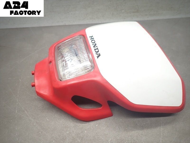 C1R7-1030 ホンダ XR250-2 フロントカウル ヘッドライト 純正 【MD30-190~ 動画有】拍卖