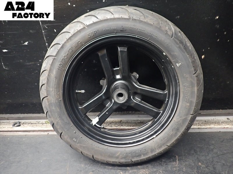 D1R7-1106 ヤマハ マジェスティ250-4 フロントホイール タイヤ 【SG20J-006~ 2007年式 動画有】拍卖