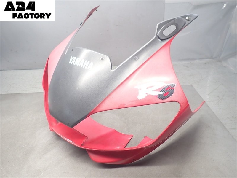 C1R7-1105 ヤマハ YZF-R6 フロントアッパーカウル 純正品 【JYARJ031000018*** 逆車 動画有】拍卖