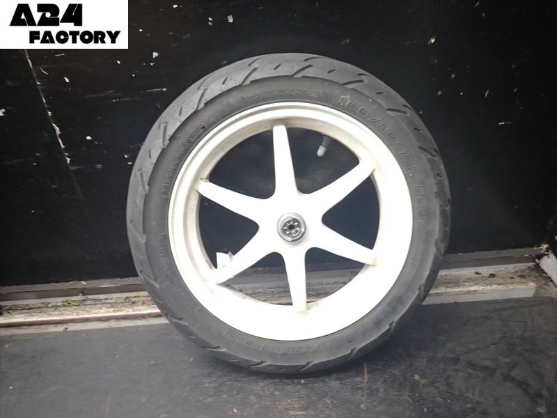 D1R7-1112 スズキ ジーツー / ZZ フロント ホイール タイヤ 【CA1PB-110~】拍卖