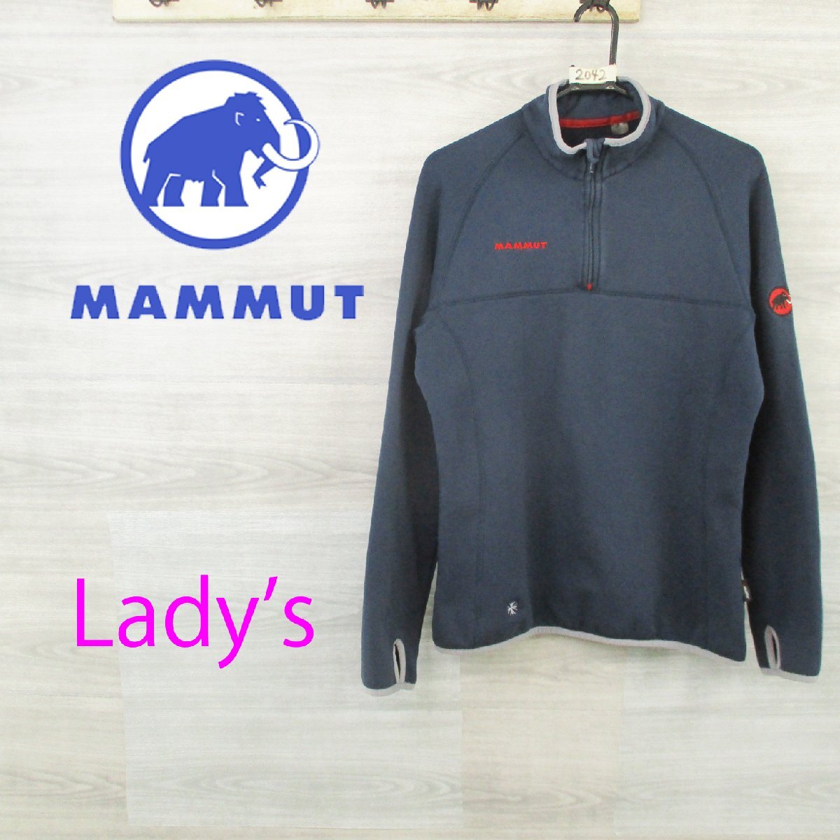 マムート レディース<ソフトシェル ハーフジップ>M2042s拍卖